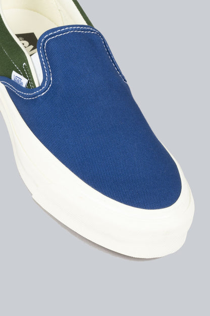 VANS SLIP-ON REISSUE 98 BMX BLUE GREEN