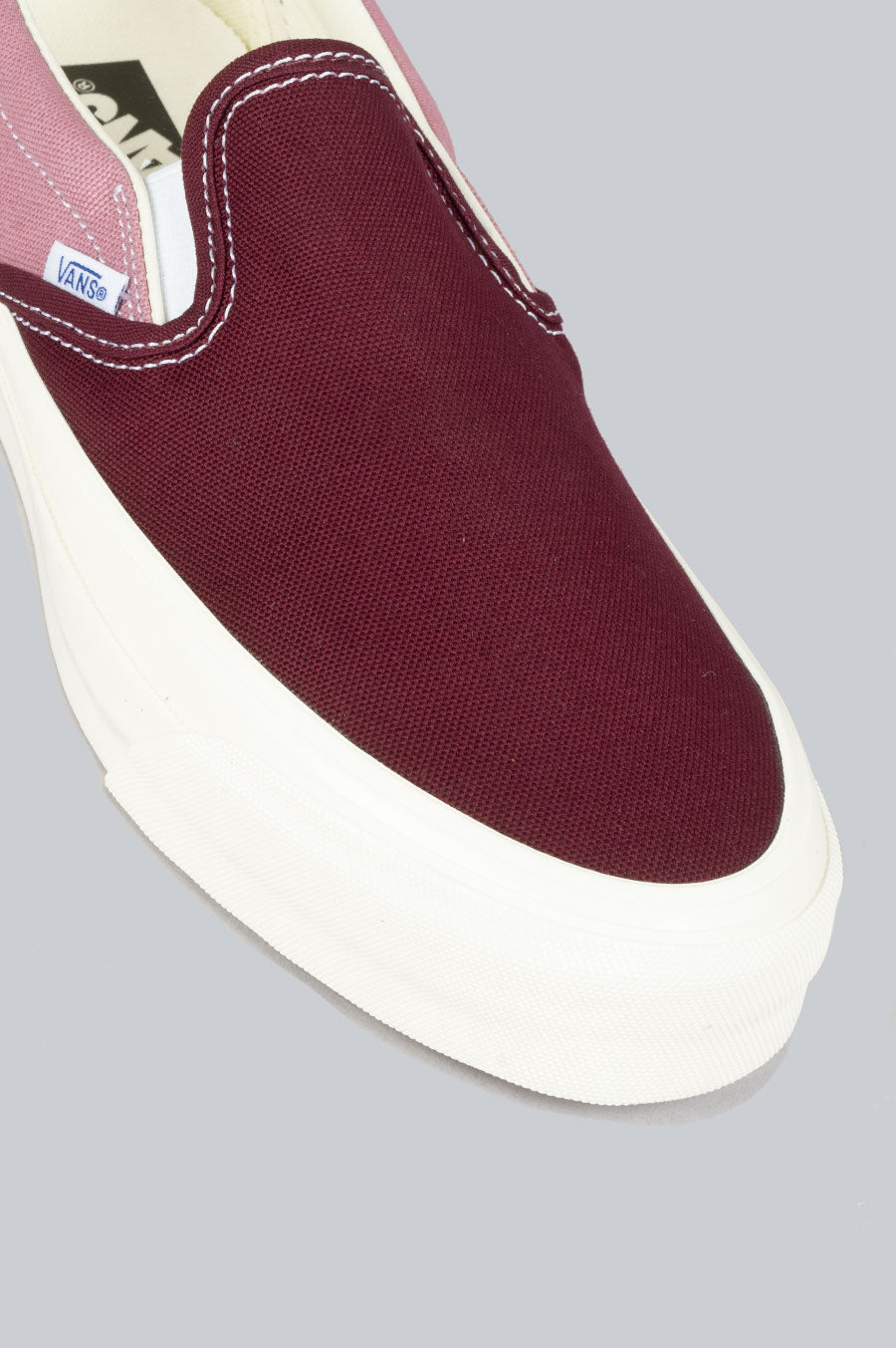 Vans shops slip on bordeaux