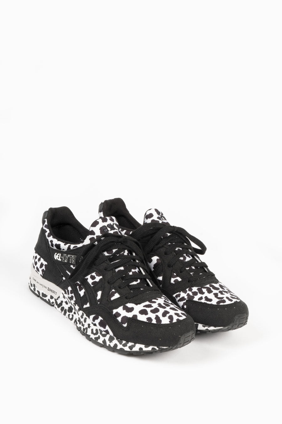 COMME DES GARCONS SHIRT X ASICS GEL LYTE V LEOPARD BLACK