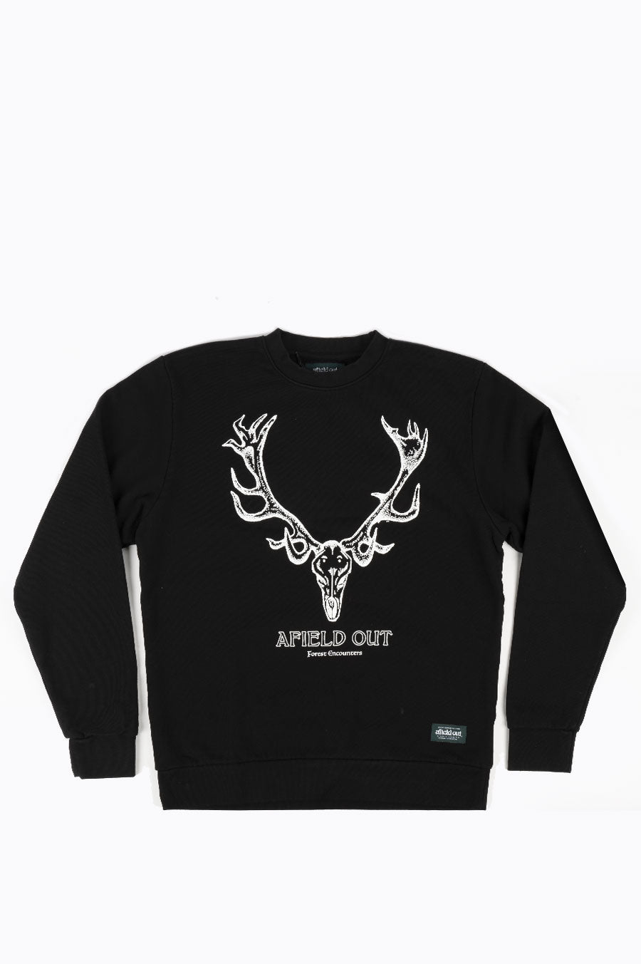 AFIELD OUT HART CREWNECK BLACK