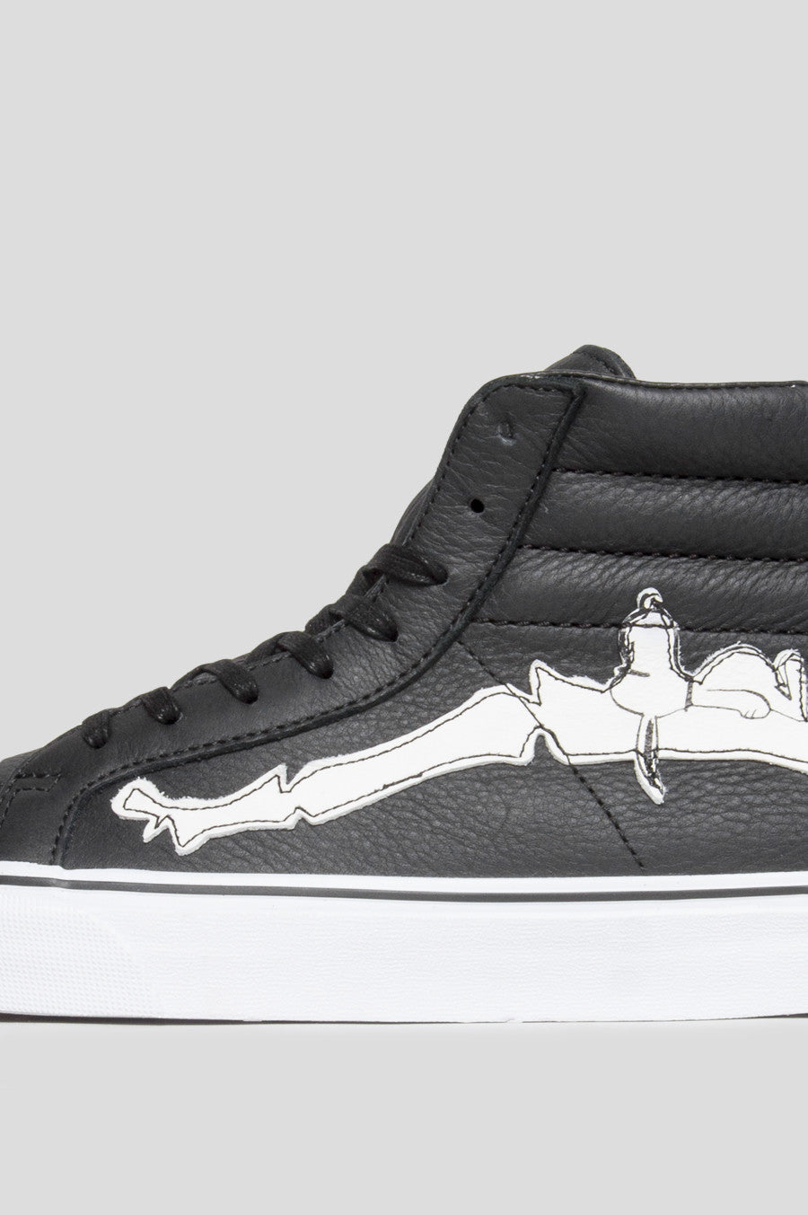 BLENDS X VANS VAULT SK8 HI REISSUE ZIP LX PEANUTS BONES BLACK