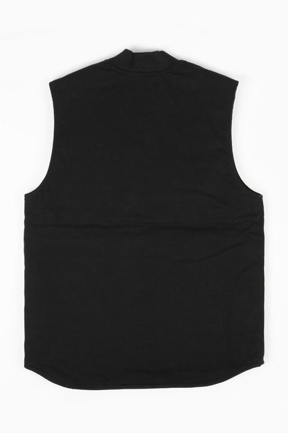 CARHARTT WIP VEST BLACK RINSED