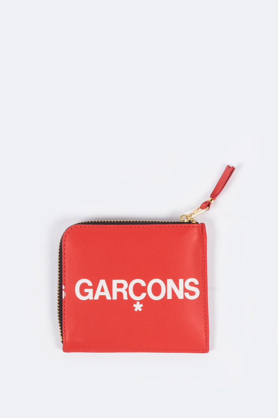 COMME DES GARCONS WALLET HUGE LOGO WALLET SA3100 RED