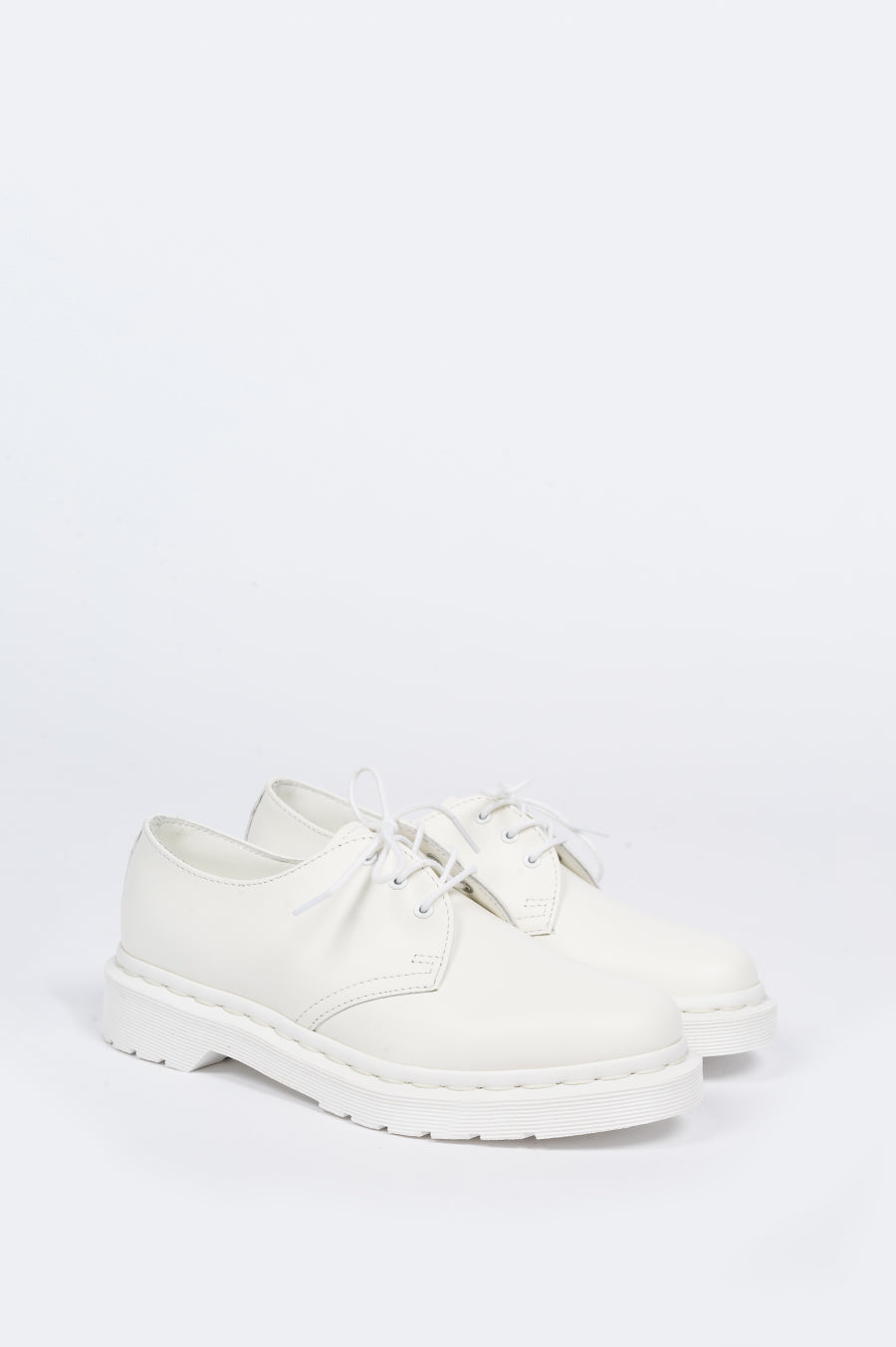 Dr martens mono white 1461 sale