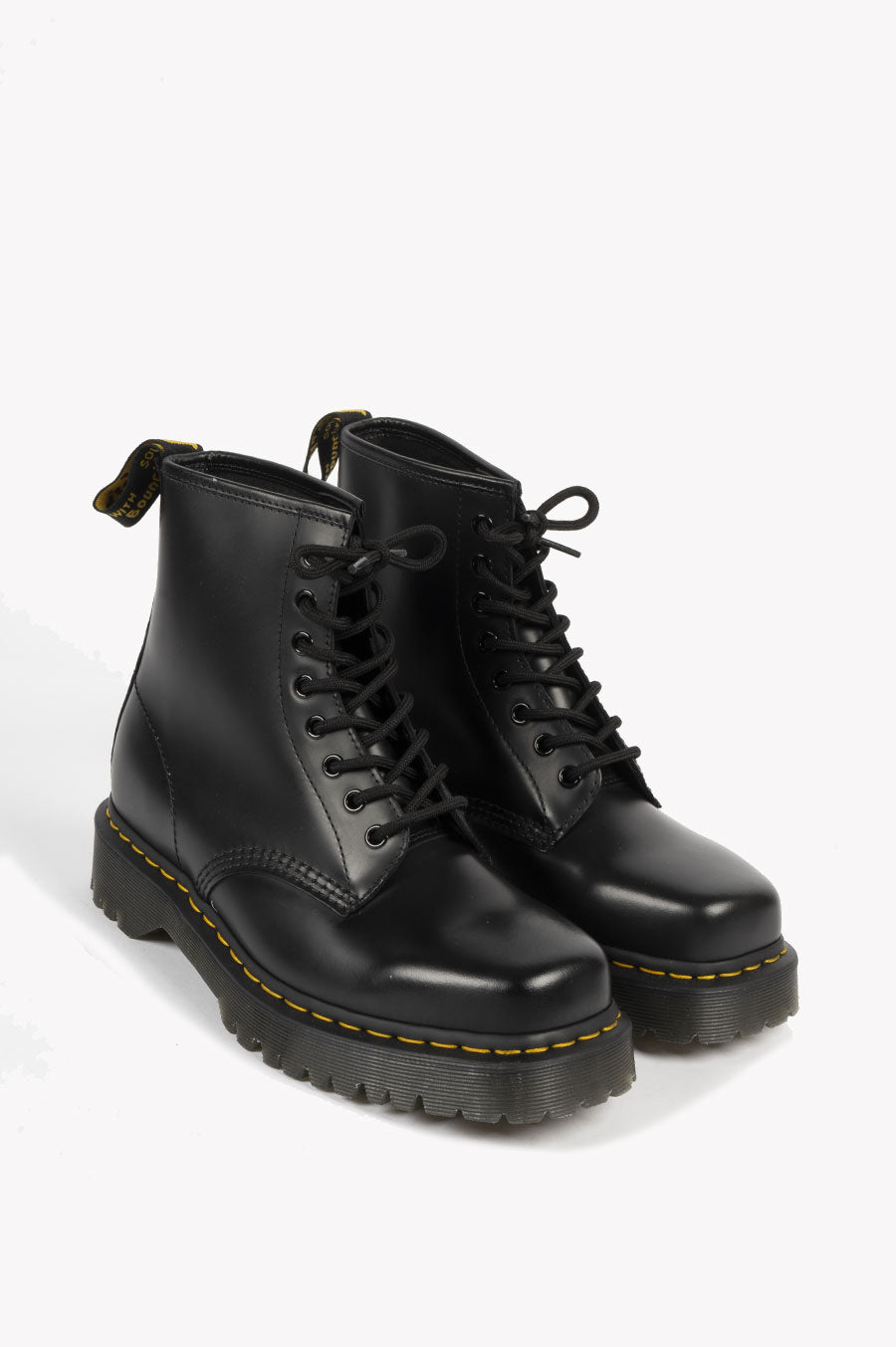 DR MARTENS 1460 BEX SQUARED BLACK POLISHED