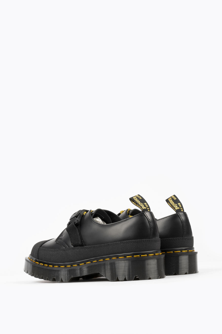 DR MARTENS 1461 TECH BLACK SMOOTH