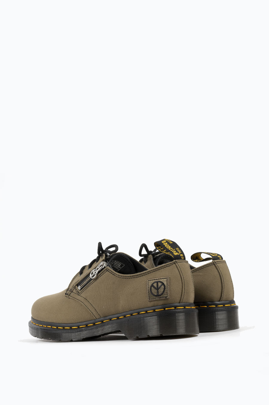 DR MARTENS 1461 BABYLON OLIVE BLACK – BLENDS