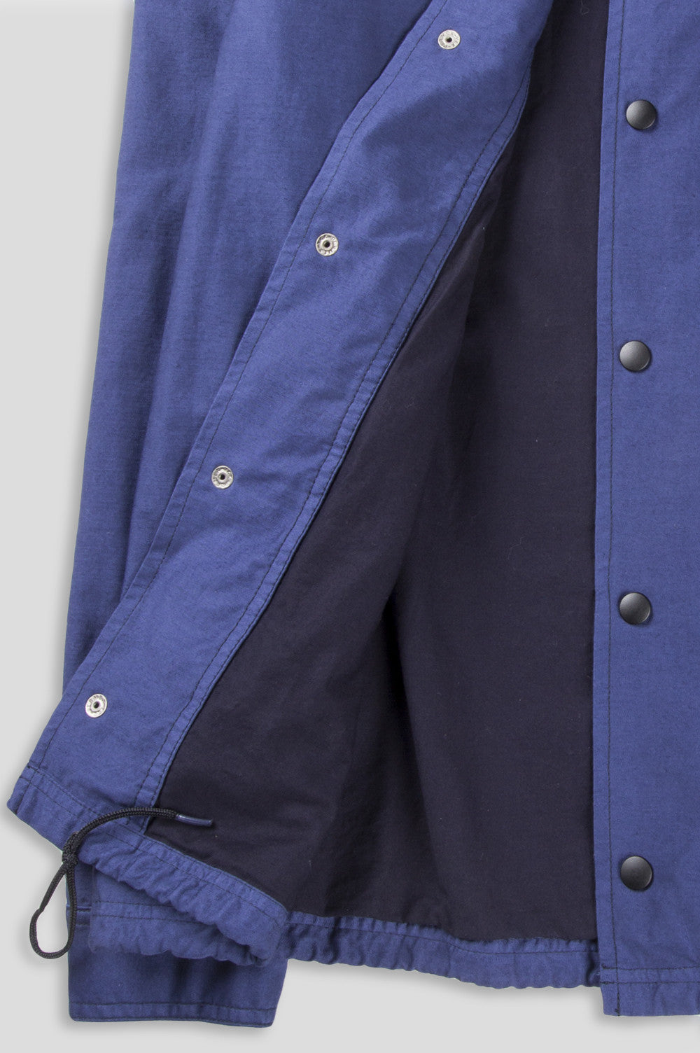 GANRYU WASHED MOLESKIN COACH JACKET NAVY