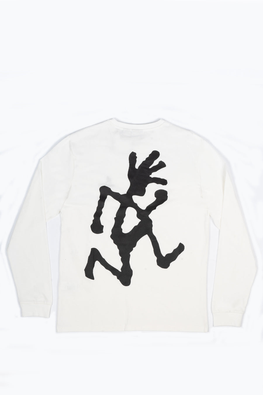 GRAMICCI BIG RUNNINGMAN L/S TEE WHITE