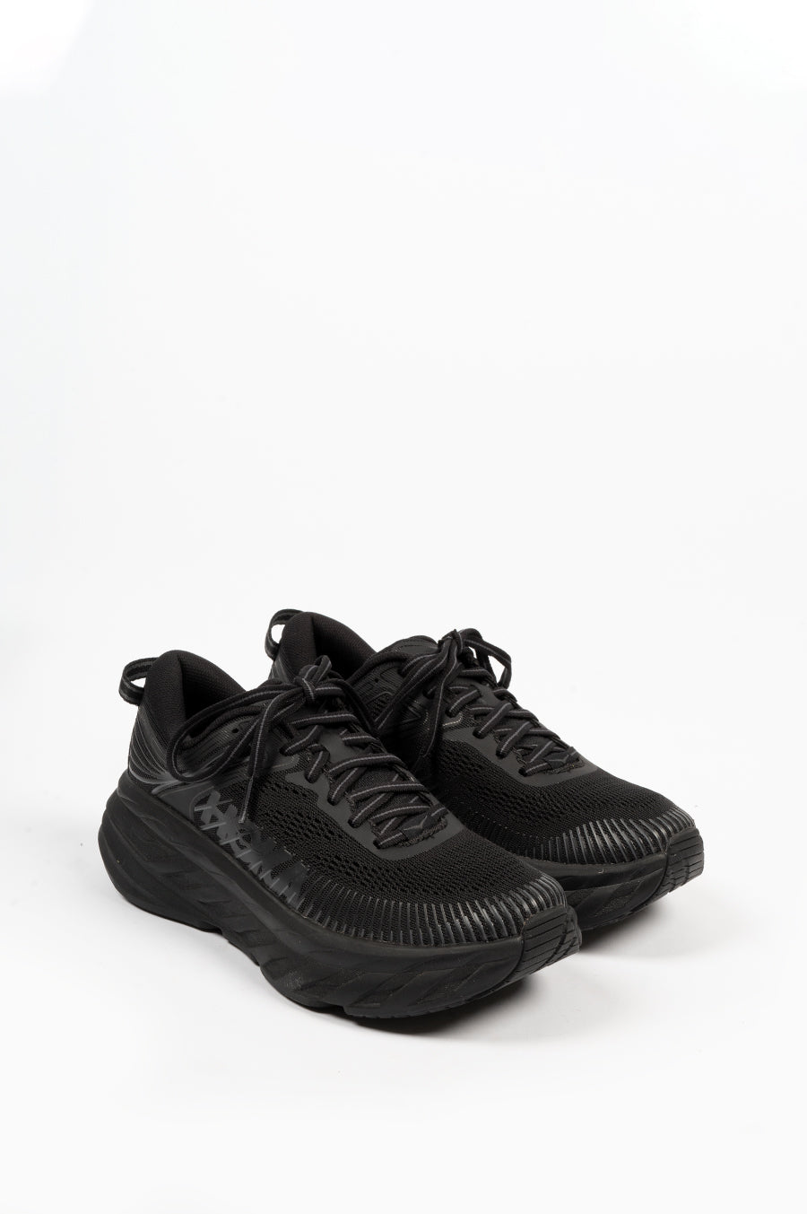 HOKA ONE ONE WOMENS BONDI 7 BLACK