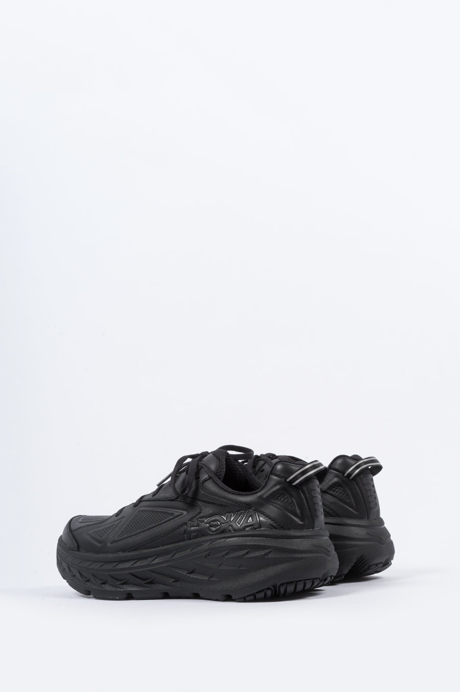 Leather on sale hoka shoes