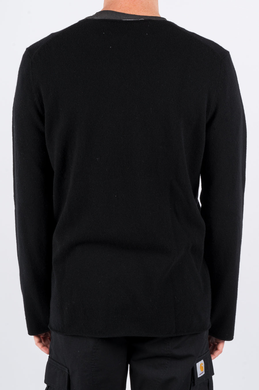 NWOT COMME DES GARÇONS COMME DES GARÇONS Black popular Crewneck Pullover sweater