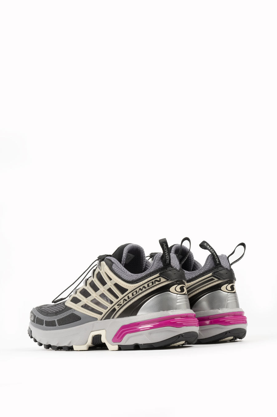 SALOMON ACS PRO ADVANCED BLACK ALLOY FEATHER GRAY