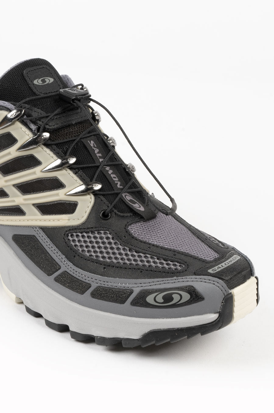 SALOMON ACS PRO ADVANCED BLACK ALLOY FEATHER GRAY