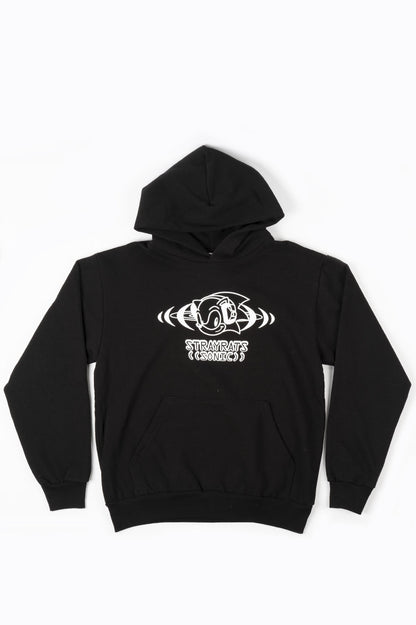 STRAY RATS X SONIC THE HEDGEHOG SOUND HOODIE BLACK – BLENDS