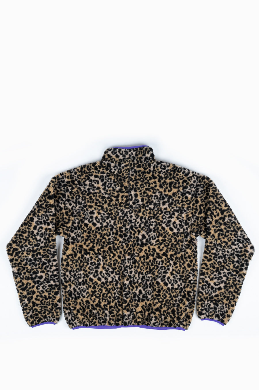 STRAY RATS LEOPARD FLEECE JACKET