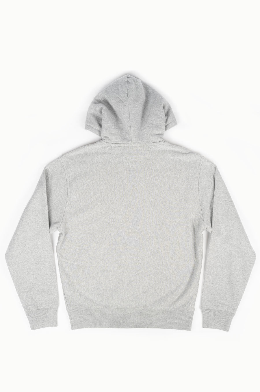 STUSSY BASIC APPLIQUE HOOD GREY HEATHER