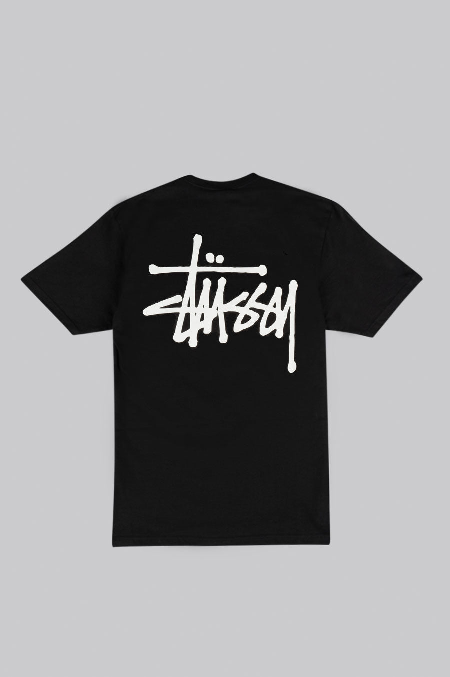 STUSSY BASIC STUSSY TEE BLACK