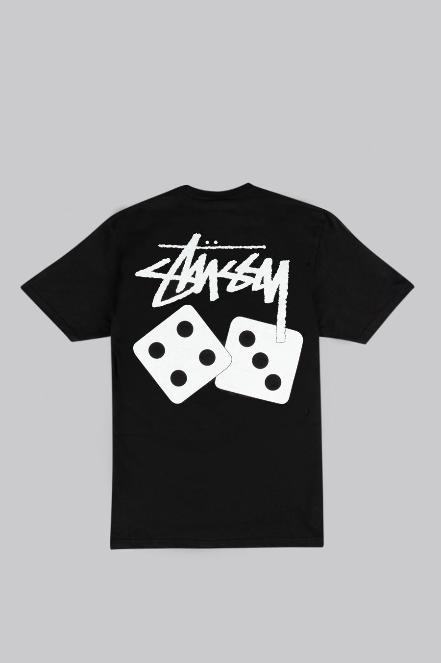 STUSSY DICE PIG. DYED TEE BLACK – BLENDS