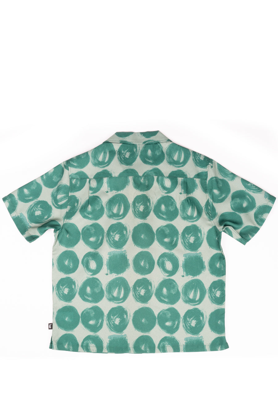 STUSSY HAND DRAWN DOT SHIRT GREEN