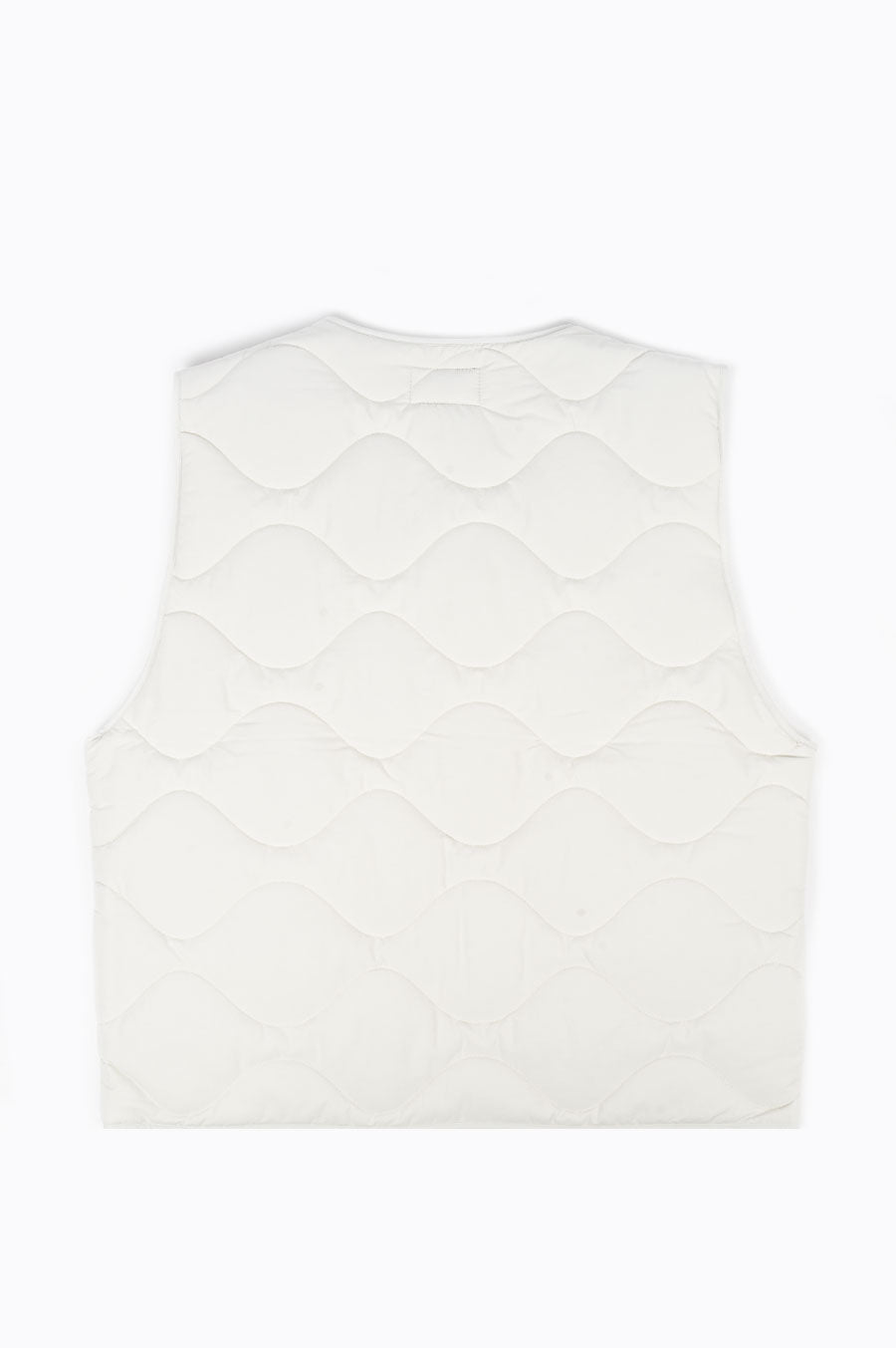 STUSSY RECYCLED NYLON LINER VEST BONE