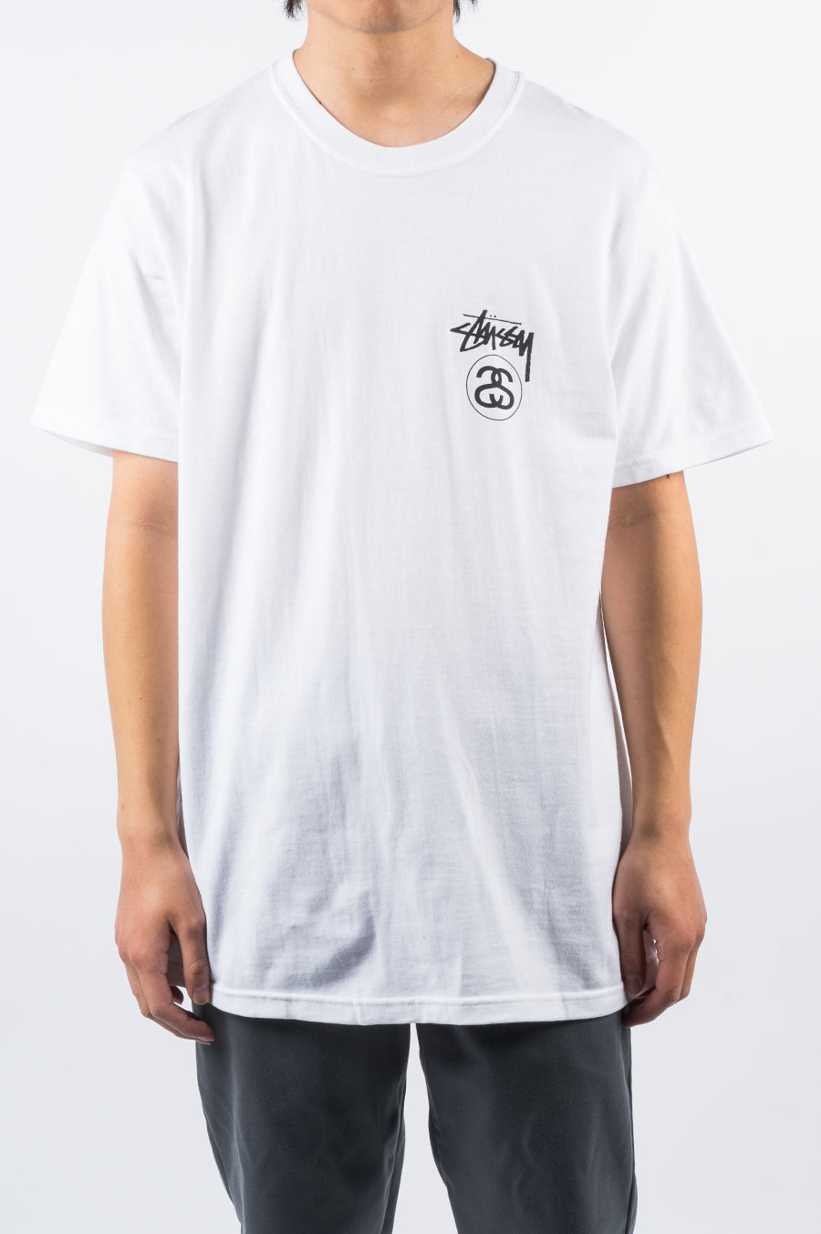 STUSSY STOCK LINK TEE WHITE – BLENDS