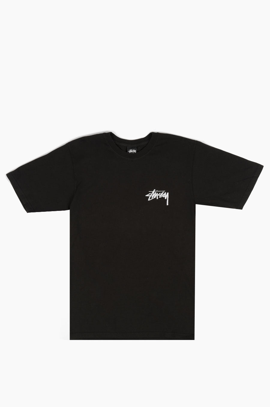 STUSSY HOW WE'RE LIVIN' PIGMENT DYED TEE BLACK – BLENDS