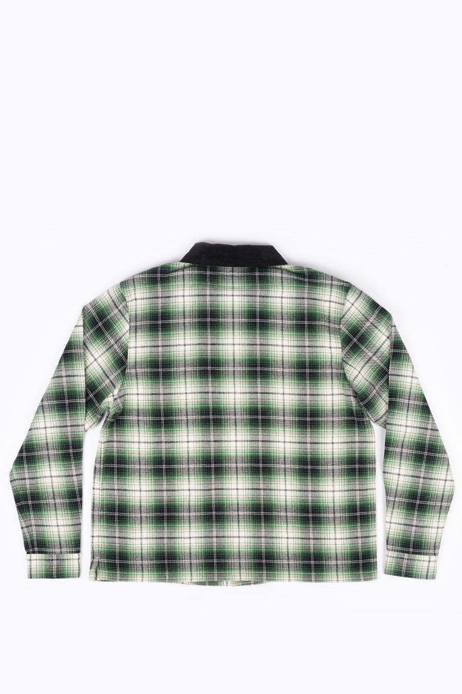 STUSSY FRANK PLAID ZIP LS SHIRT BLACK – BLENDS