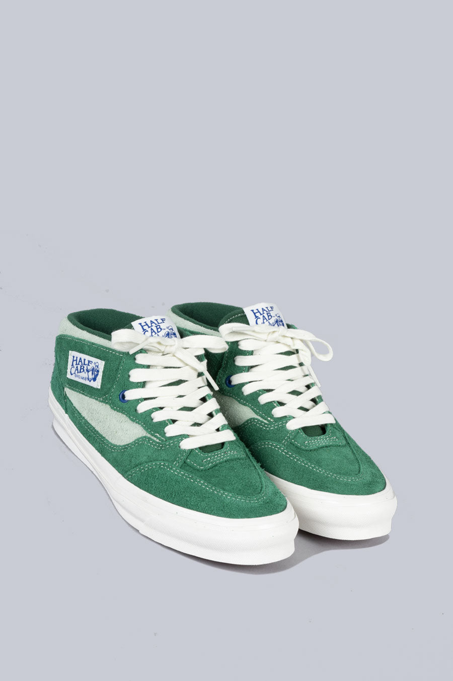 VANS VAULT OG HALF CAB LX HAIRY SUEDE GREEN